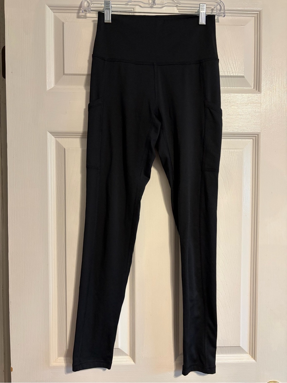 Aerie Chill Play Move High Waisted Pocket Leggings Black Womens Small S